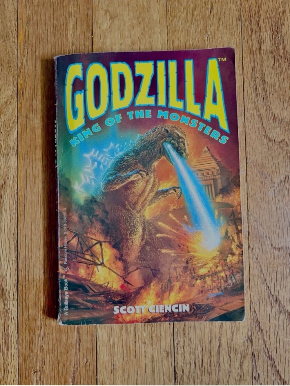 Godzilla: King of the Monsters by Scott Ciencin 1st Ed 2nd Printing 1996 Toho